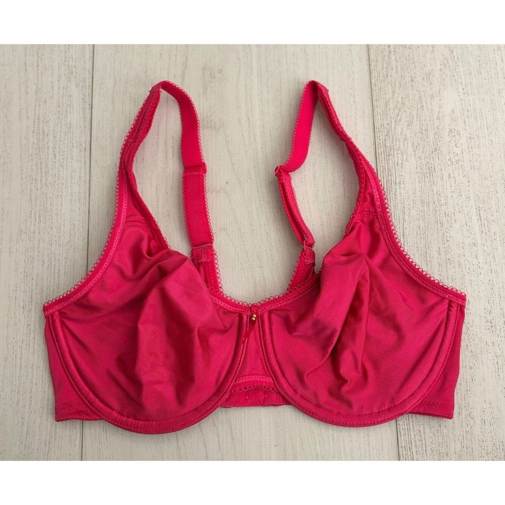Wacoal 855192 Basic Beauty Full Figure Seamless Bra Size 34D - Pink